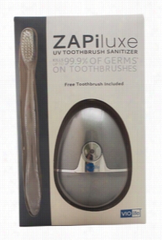 Zapi Luxe Uv Toothbrush Sanitizer - Gunmetal