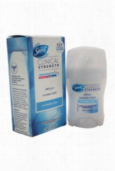 Clinical Strength Invisible Solid Deodorant Completely Clean