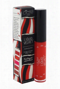 Liquid Velvet Matte Lip Stick - Risque-perfect Orange/red