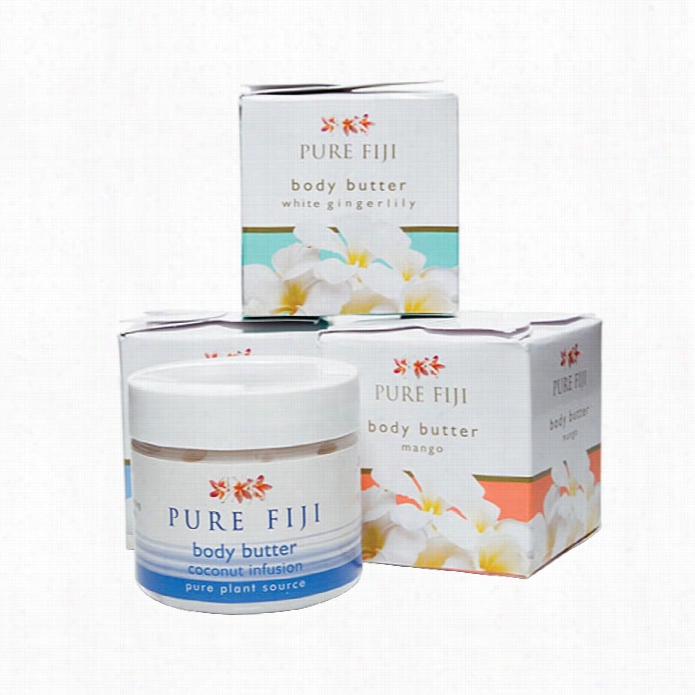 Pure Fiji Body Butter Trio - Assrted