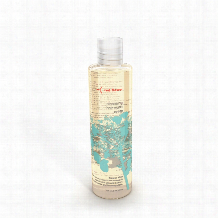 Red Flower Ocean Cleansin Hair Wash