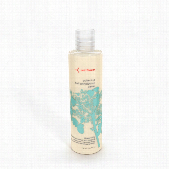 Red Flower Ocean Softening Hair Conditioner