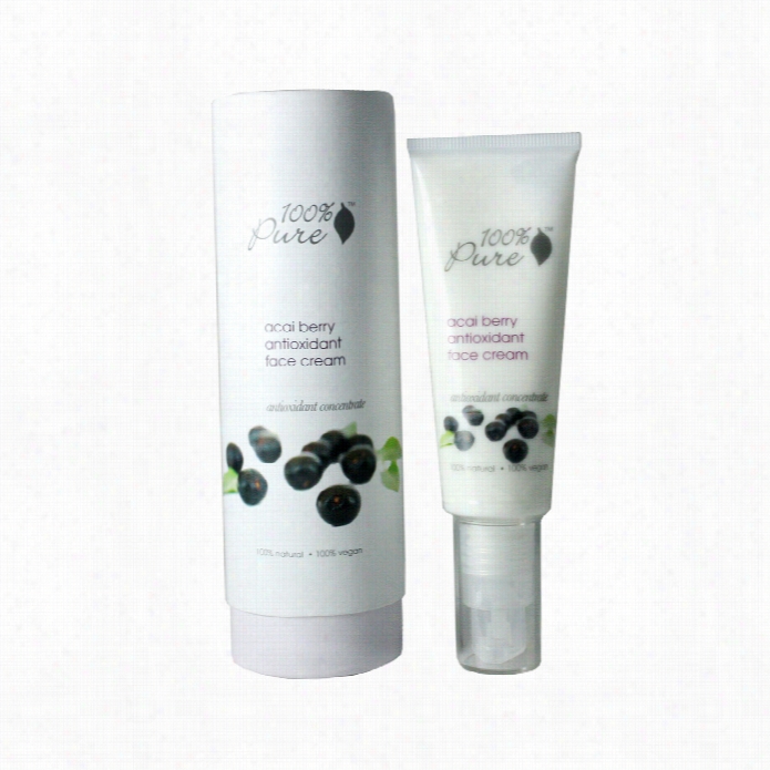 100%pure Organic Acai Berry Antioxidant Facial Cream