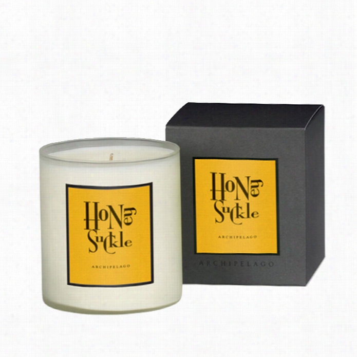 Archipelaog Bbotanical H Ome Soy Candle - Honeysuckls