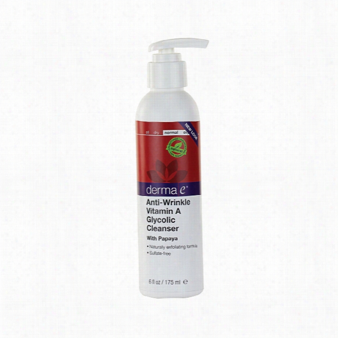 Derma E Anti--wrinkle Vitamin A Glycolic Cleanser