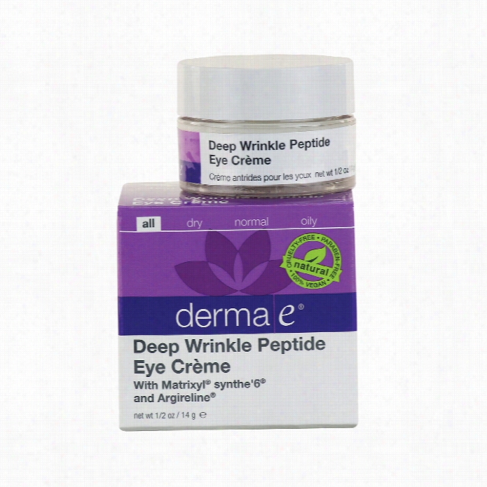 Derma E Deep Wrinkle Peptidde Eye Creeme