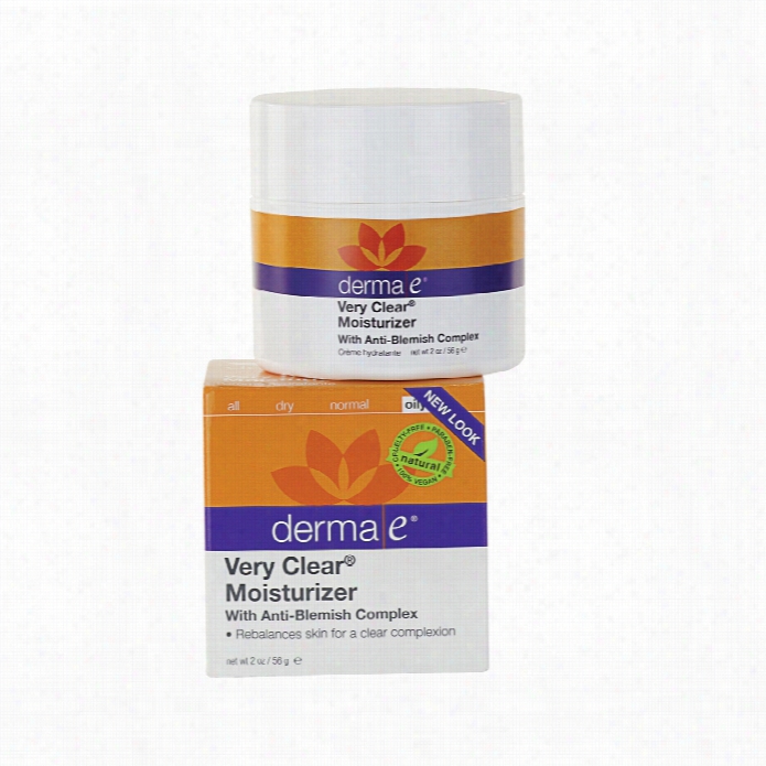 Derma E Same Celar Moisturizer W Ith Anti-blemish Complex