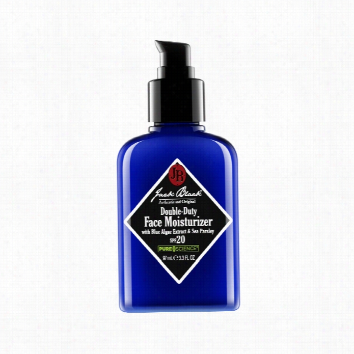 Jack Black Double-duty Face Moisturizer Spf 20 - 3.3 Fl Oz