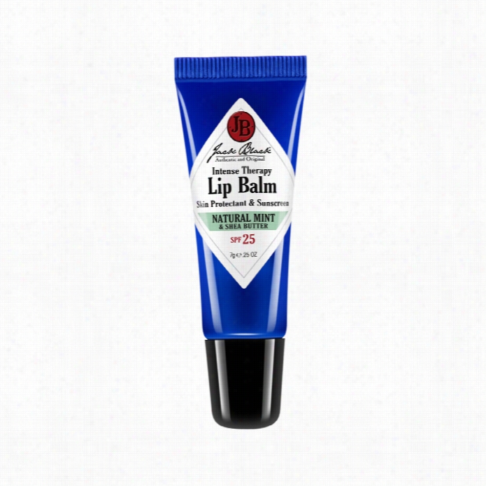 Jack Black Intnse Therapy Lip Ointment Spf  25 - Mint & Sgea Butter