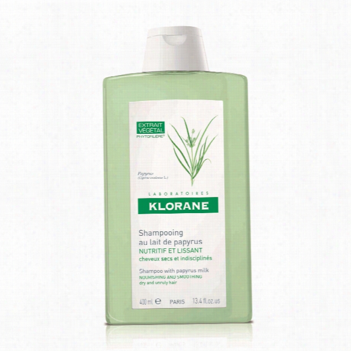 Klorane Shampoo With Papyrus  Milk - 13.4 Fl Oz