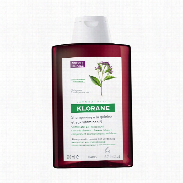 Klorane S Hampoo With Quinine And B Vitamins - 6.7 Fl Oz