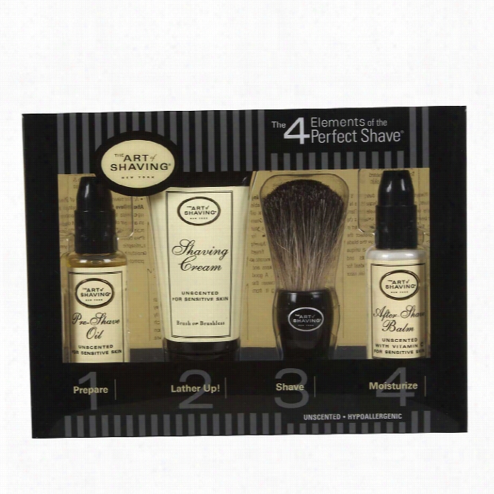 The Art Of Shaving The 4 Elements Of The Complete Shave Starter Kit - Unscented