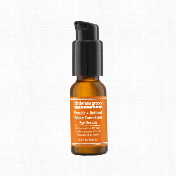 Dr. Dennis Gross Skincr E Ferulic + Retinol Triple Correct Oin Eye Serum