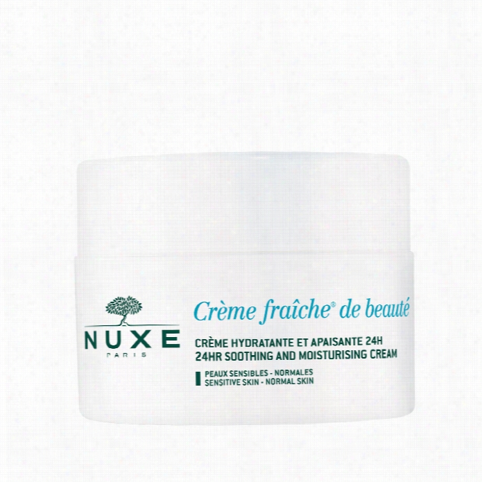 Nuxe Creme Frauche De Beaute - 1.5 Fl Oz 24 Hr. Soothing And Moisturzing Cream Normals Kin