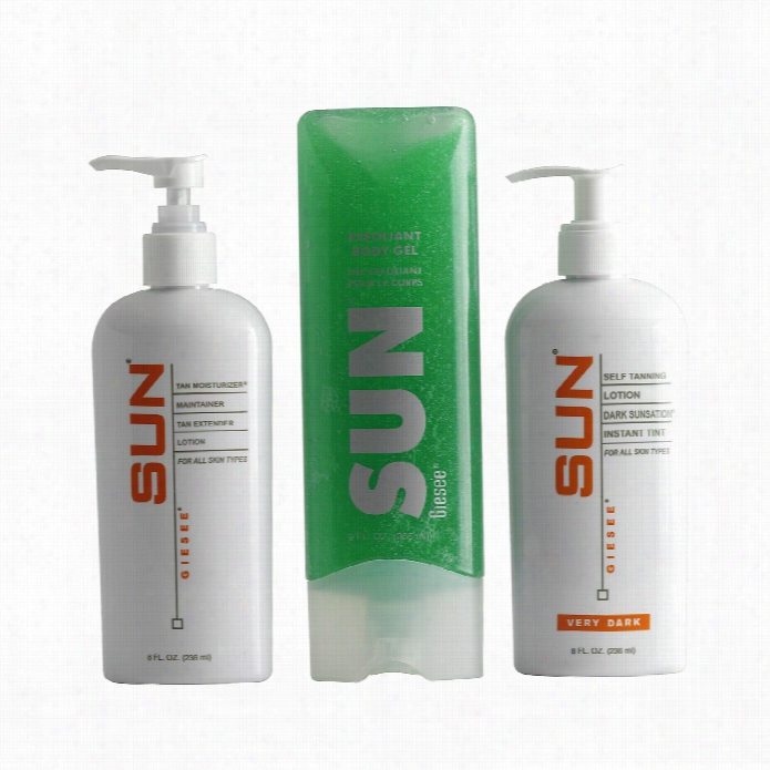 Sun Laboratories Dark Sunsation Self Tanning Lotion Set