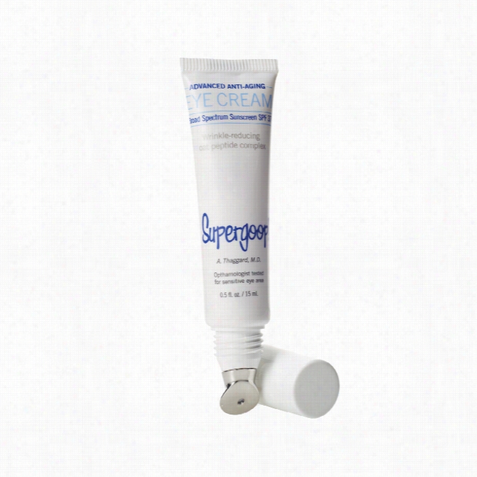 Supergoop Advanced Anfi-aging Eye Cream Spf 37