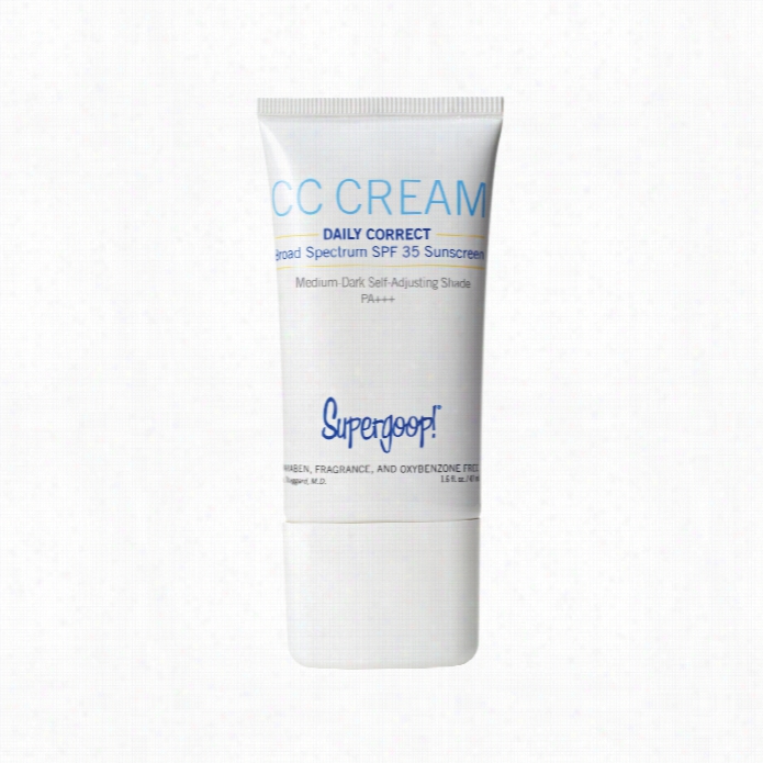 Shpergoop Daily Correct Cc Cream Spf 35 - Medium To Dark