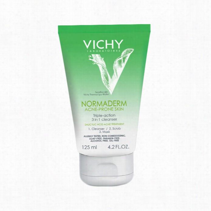 Vich Y Normaderm Triple Action 3 In 1 Cleaanser