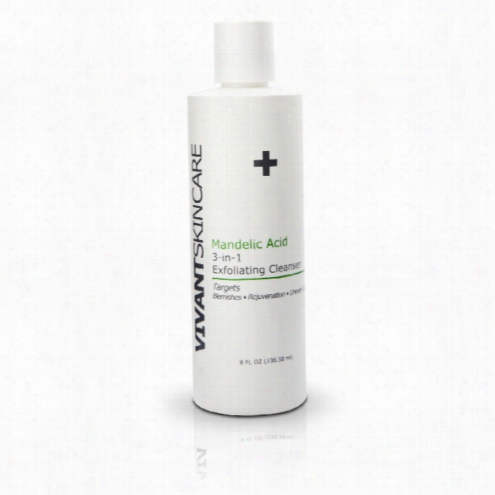 Vivant Skin Care Mandelic Acid 3-in-1 Exfoliating Cleanser