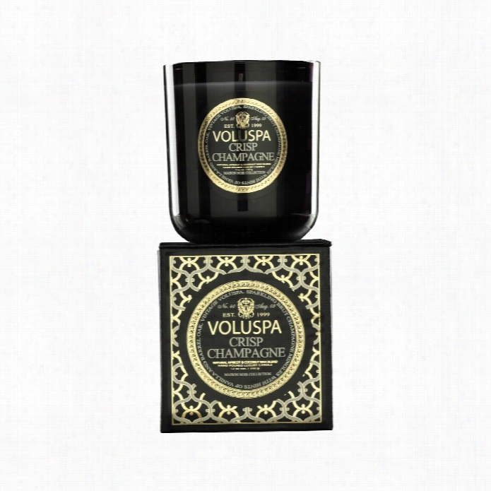 Voluspa Maison Noir Elegant  Maison Candle - Curled Champagne