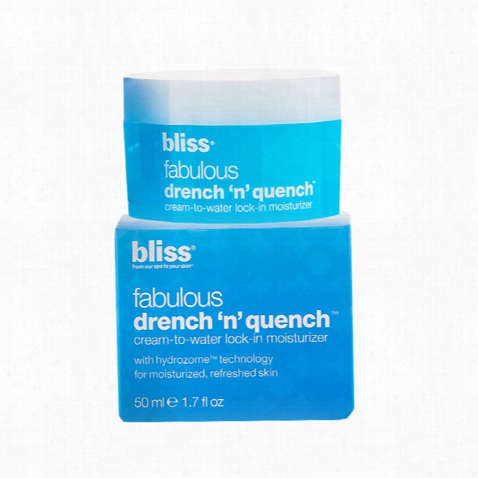 Bliss Fabulous Drench N Qunech Crem-to-water Lock -in Moisturizer