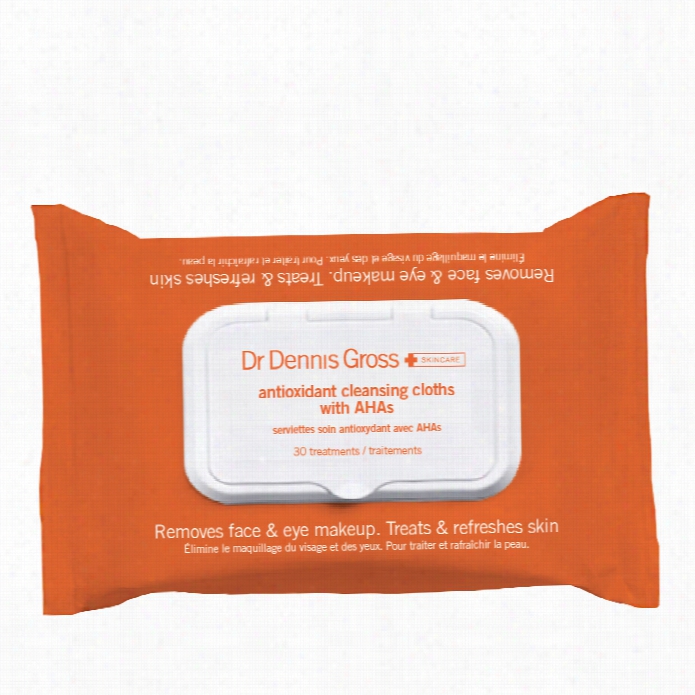 Dr. Dennis Gros Antioxid Ant Cleansing Cloths With Aha