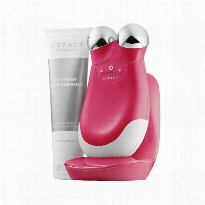 Nuface Trinity Facial Toning Kit In Deep Pink