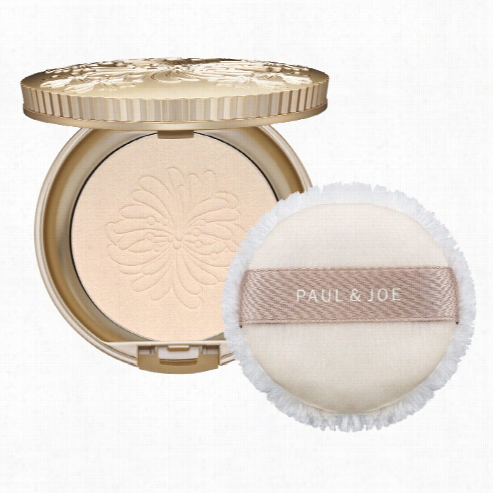 Paul &amp;; Joe Pressed Face Powder Case With Powder Puff