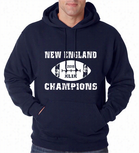 2015 New Englandfootball Big Gam Echampions Adult Hoodie