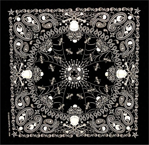 Bandanas - Pai Sley Skull Bandana