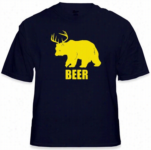 Bear + Deer = Be E R T-shirt