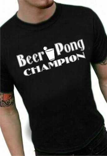 Beer Pong Shirts - Beer Pong Champion T-shirt