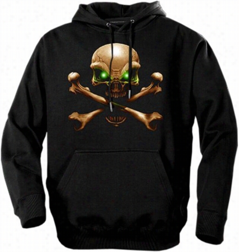 Biker Hoodies - &quot;hypnotic Eyes&quot; Biker Hooide