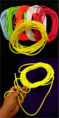 Black Light Rective Uv Glow  Rope (25 Feet!)