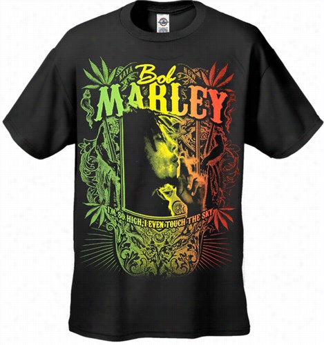 Bob Marley Kaya Now Jumbo Men's T-shirt (black)