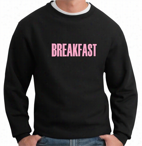 Breakfast Crew Neck Sweatshirt