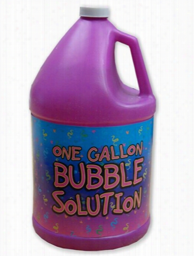 Bubble Solution ::bubble Machine Rfill Liquid (1 Gallon)