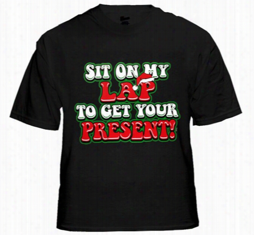 Christmas Tew's - Si T On My Lap Men's -tshirt