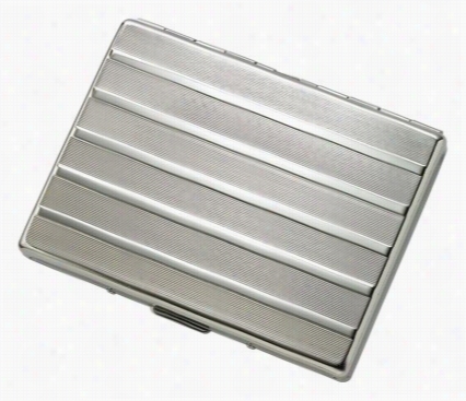 Classy Chrome Cigarette Case (for Reglar Size & 100's)