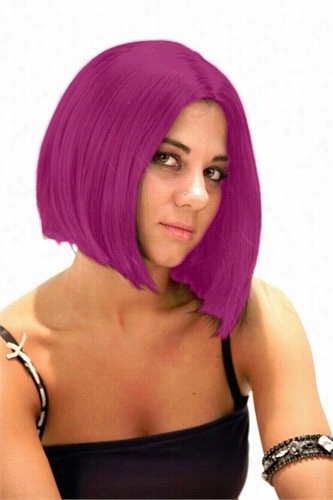 Colored Wifs - Fuchsia Colored Wig