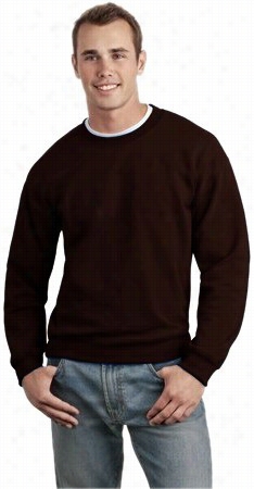 Crew Neck Sweatshirts For Men & Women - Crewneck Sweatshirt (chocolate Brown)