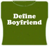 Define Boyfrend Girrls T-shirt (army)