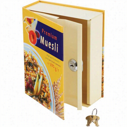 Diversion Safe - Muesli Cereal Box Locking Ddiversipn Safe