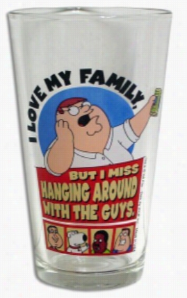 Family Guy &quot;i  Love My Family&quot; Pint Glass