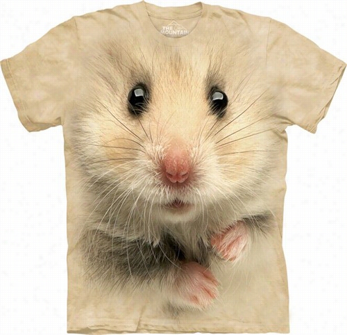 Hamster Big Face Men's T-shirt