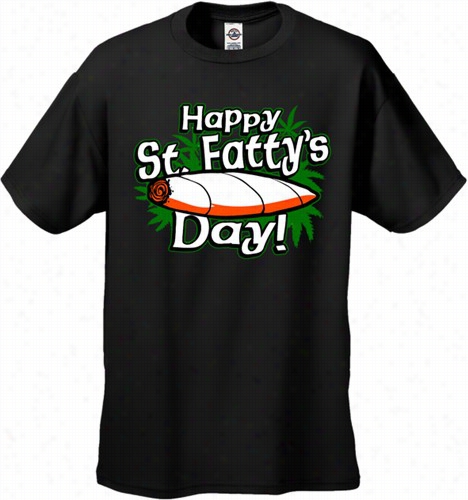 Happy St. Fatty's Day Men's T-shirt