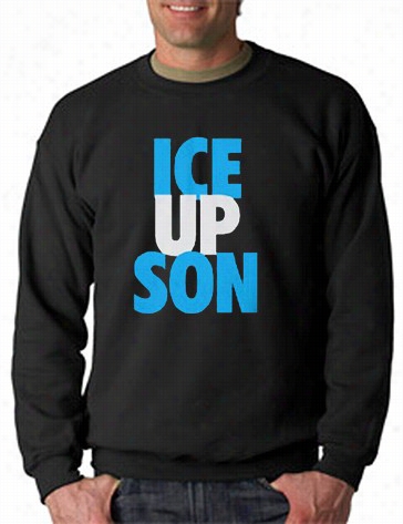 Ice Up Son Carolina Crew Neck Sweatshirt (black)