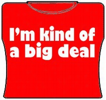 Im Kind Of A Ibg Deal Girls T-shirt (red)