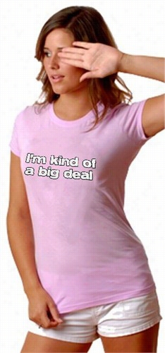 I'm Kind Of A Big Distribute Girls T-shirt