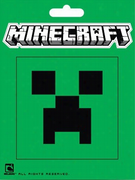 Minecraft Creeper 5  Inch Vinyl Stickers